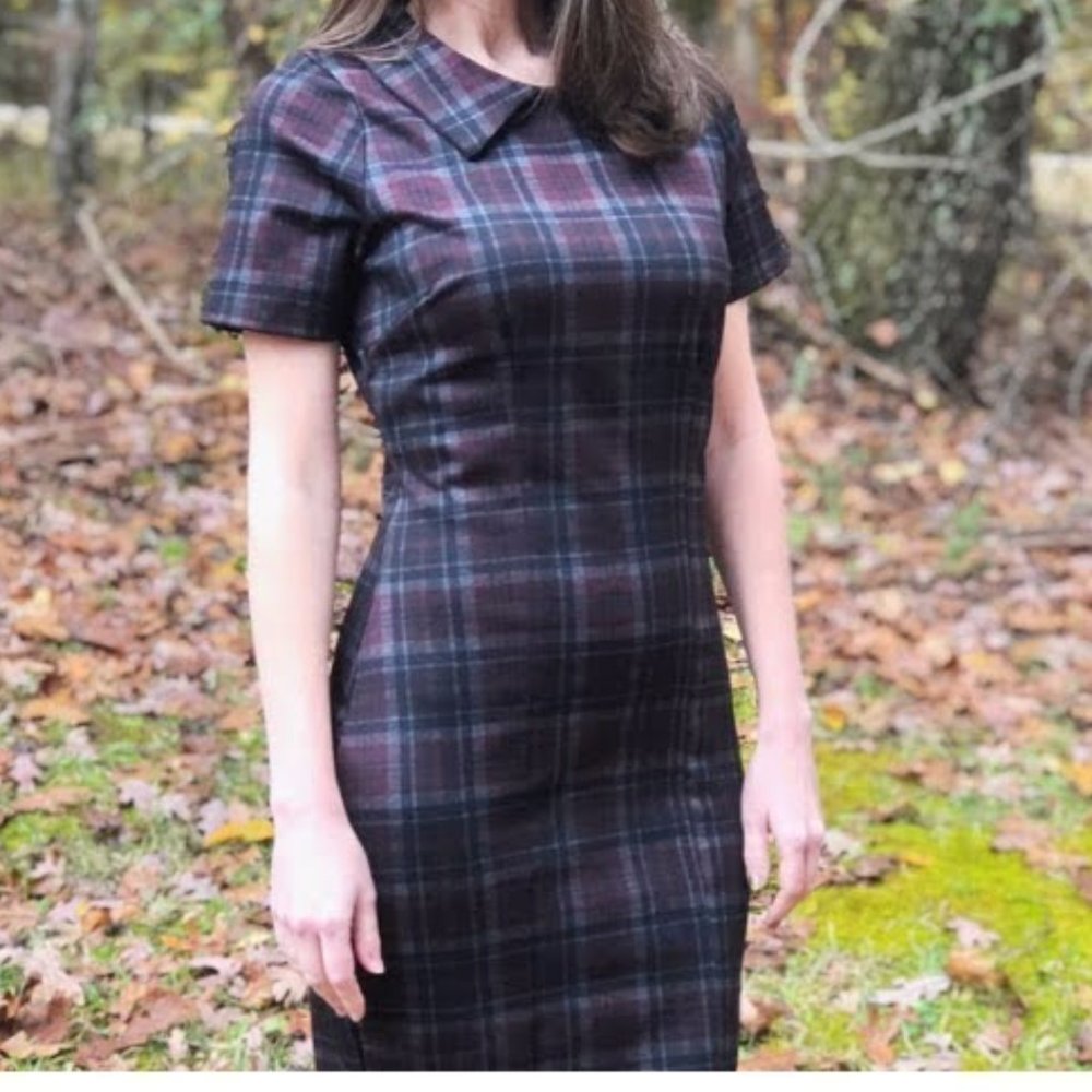 Harlem, collared dress from piphany